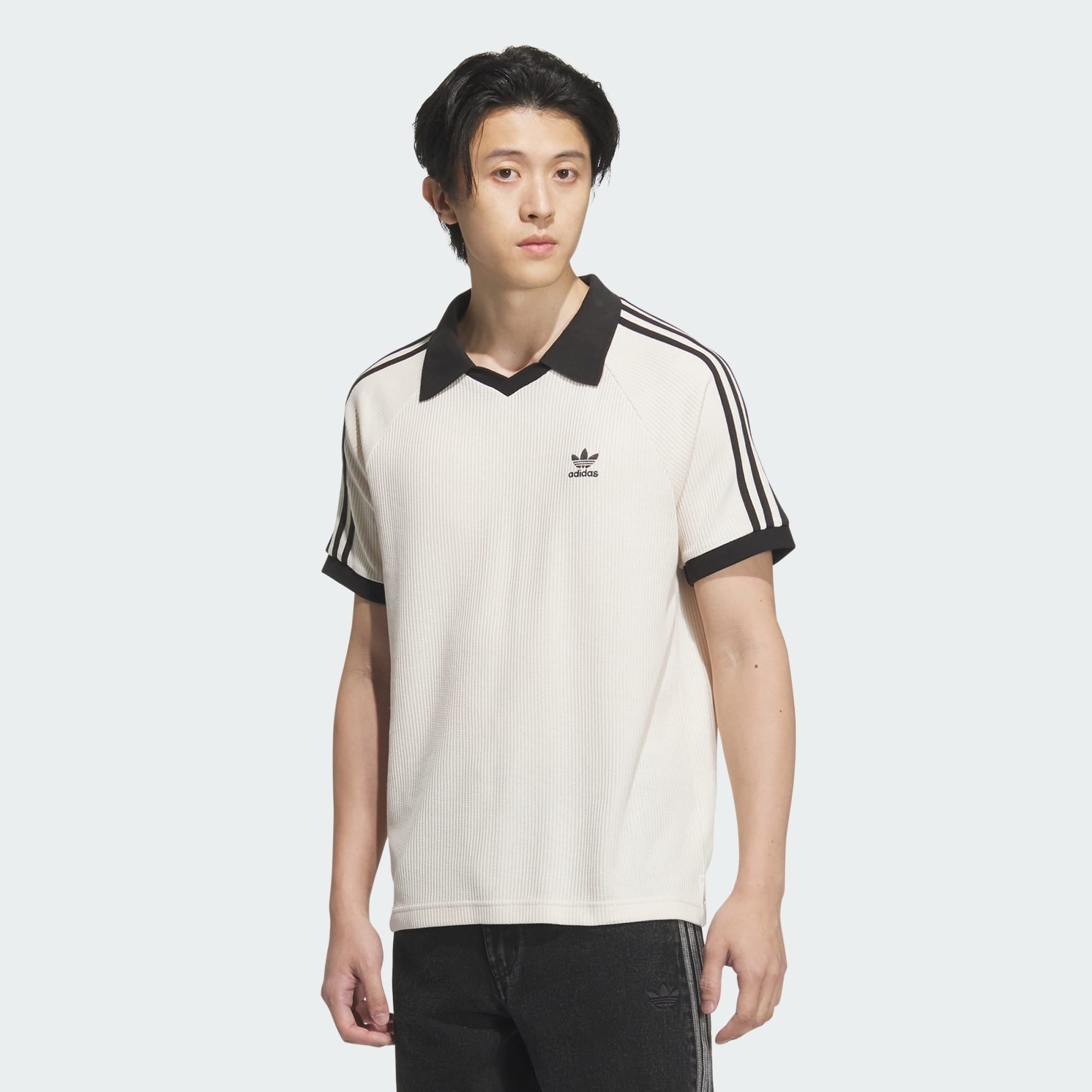  Áo Polo adidas Waffle SS Nam - JV9265 