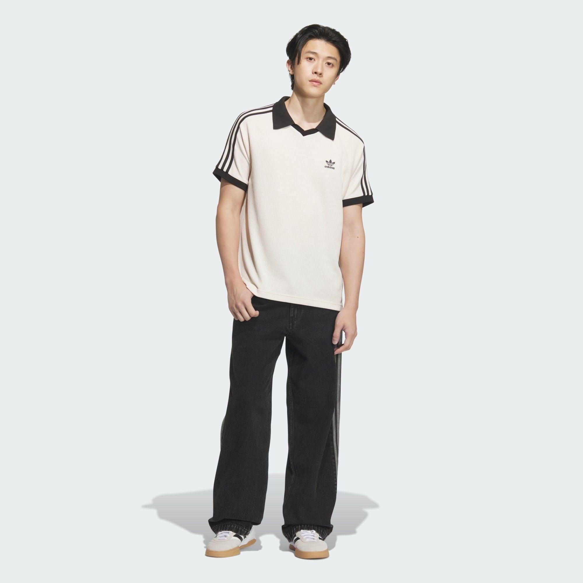  Áo Polo adidas Waffle SS Nam - JV9265 