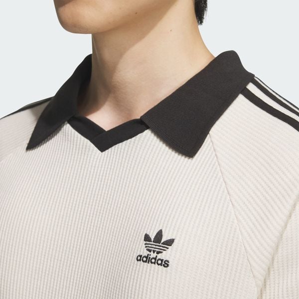  Áo Polo adidas Waffle SS Nam - JV9265 
