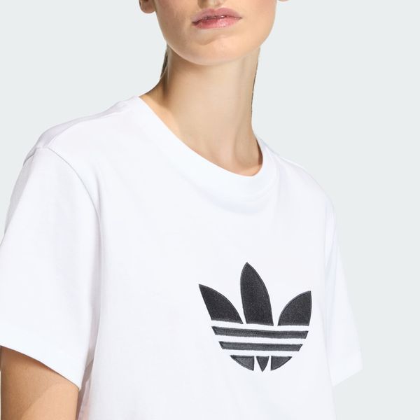 Áo T-shirt adidas Trefoil Boxy T Nữ - KD6225 