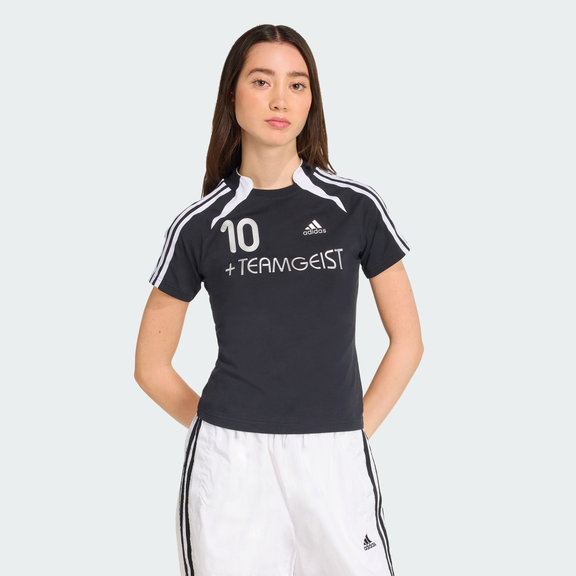  Áo T-shirt adidas Adilenium Teamgeist Tight Tee Nữ - KE9812 