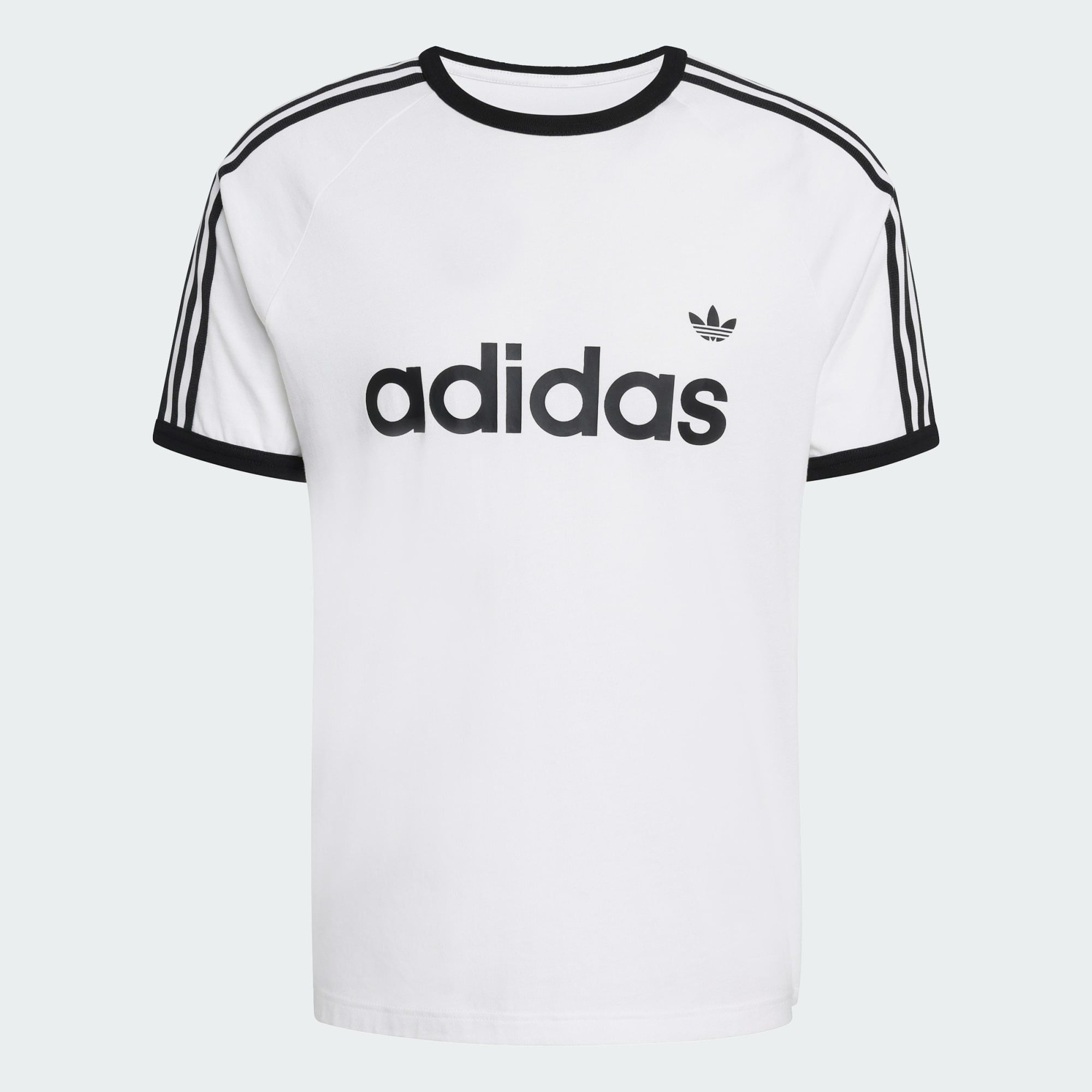  Áo T-shirt adidas 3-STRIPES Slim Ringer Nam - KF0418 