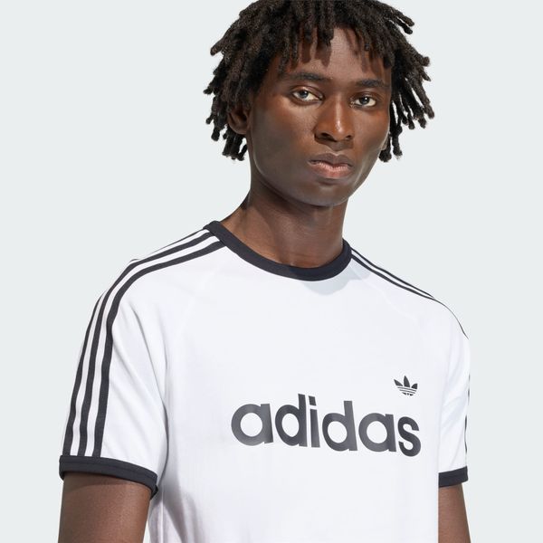  Áo T-shirt adidas 3-STRIPES Slim Ringer Nam - KF0418 