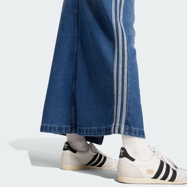  Chân váy adidas Denim Adicolor 3 sọc Nữ - JW2658 