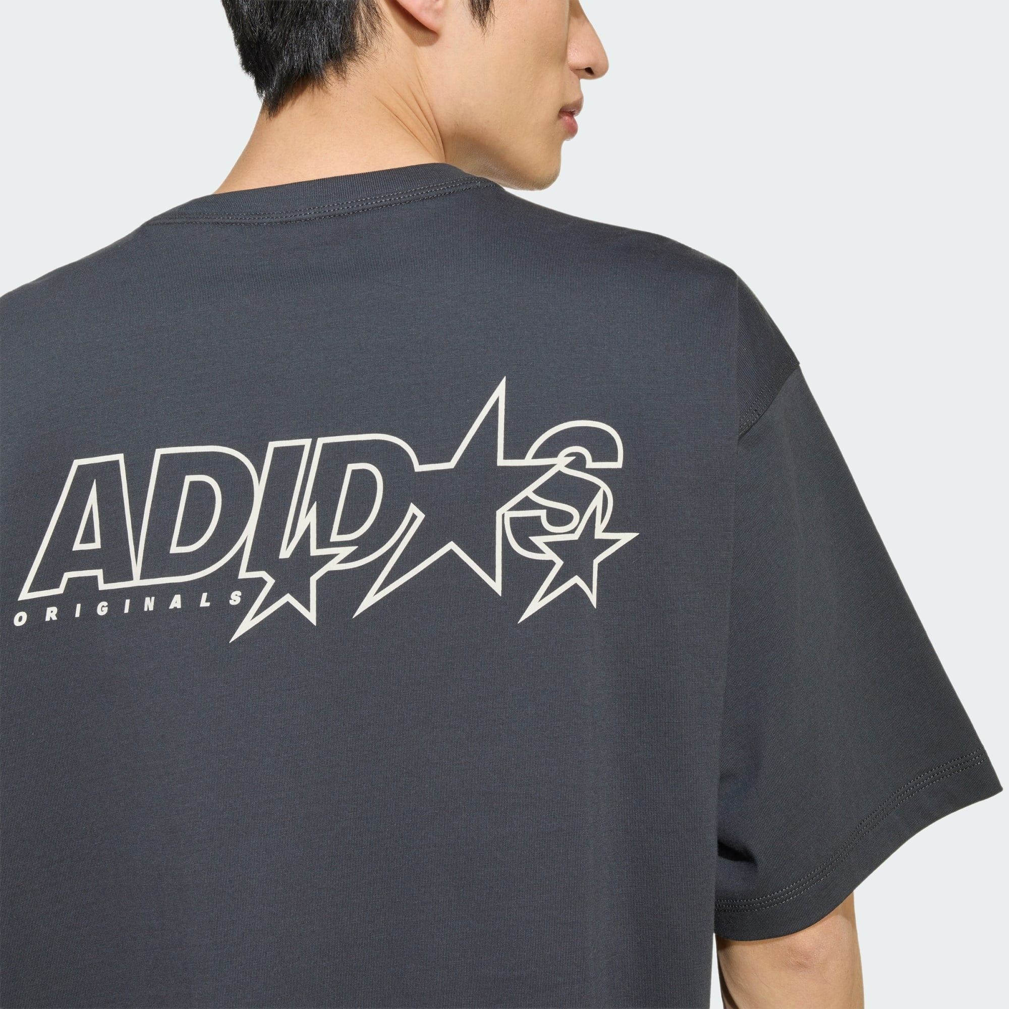  Áo T-shirt adidas Starts Logo Graphic Oversized Tee Nam - LC8562 