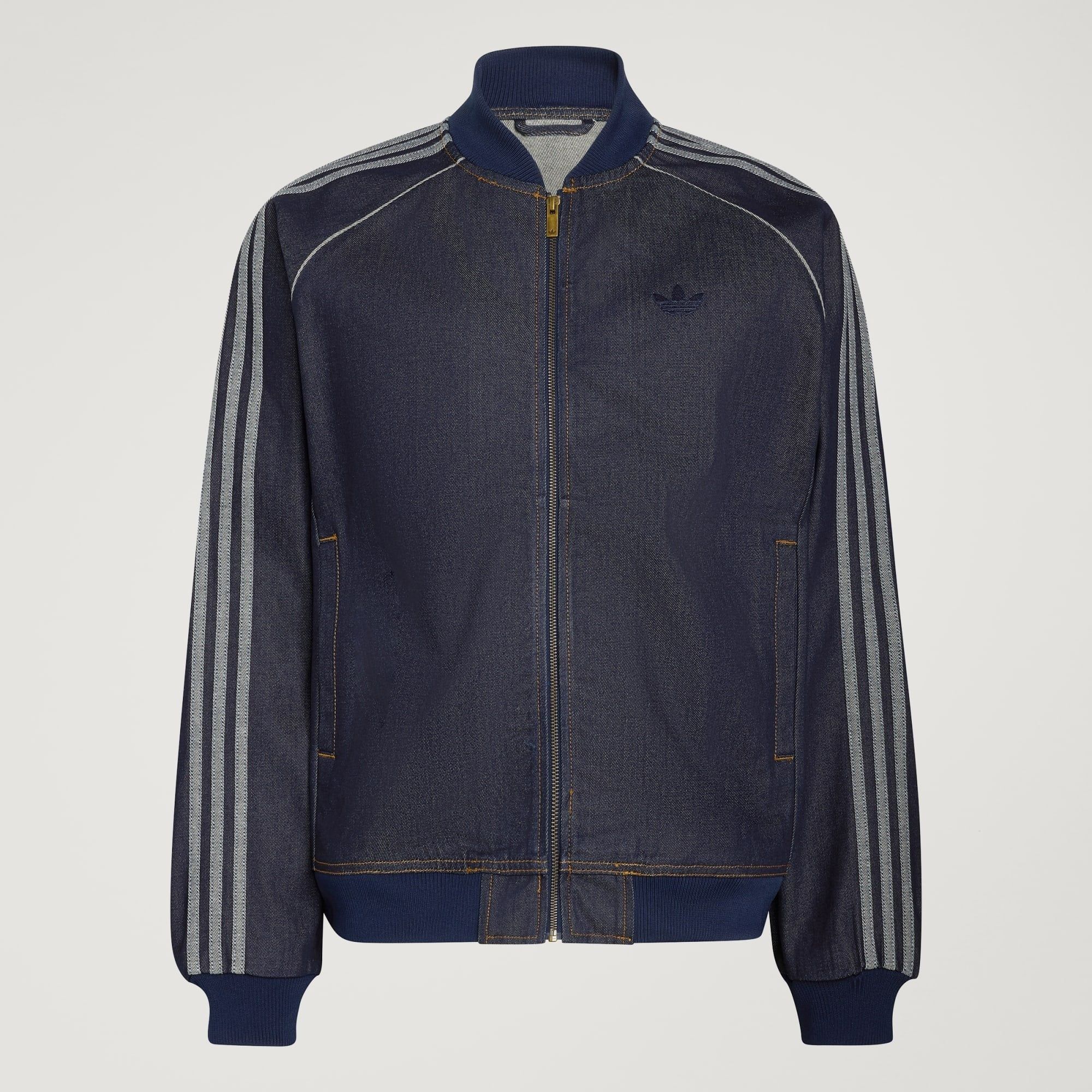  Áo khoác bò adidas SST Adicolor Denim Track Top Nam - KS6926 