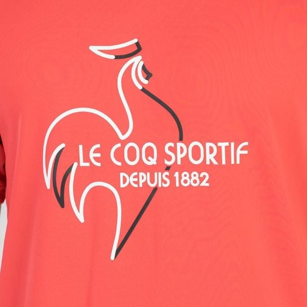  Áo T-Shirt le coq sportif nam - QTMXJA07V-RD 