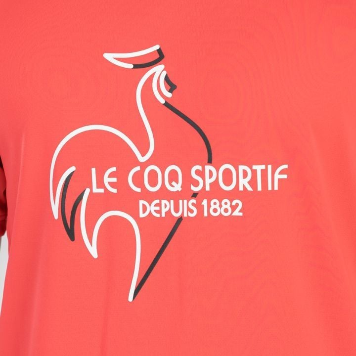  Áo T-Shirt le coq sportif nam - QTMXJA07V-RD 
