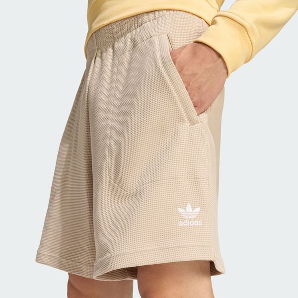  Quần short Essentials Trefoil Waffle adidas Nam - KE1176 