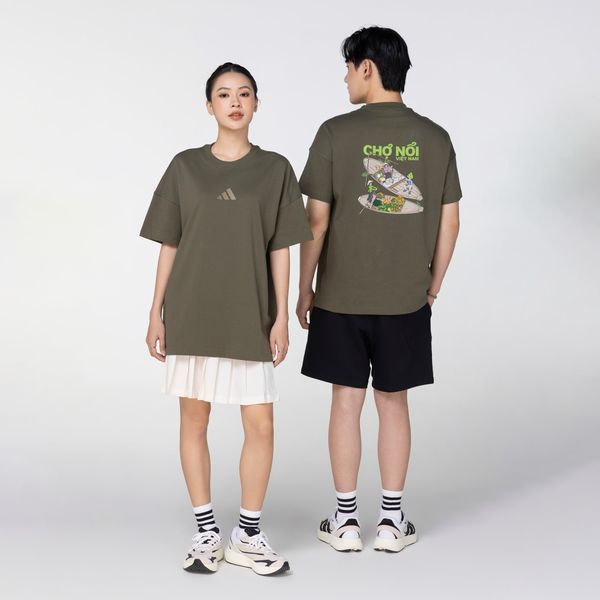  Áo T-shirt adidas Olive Strata Nam - KL0919 