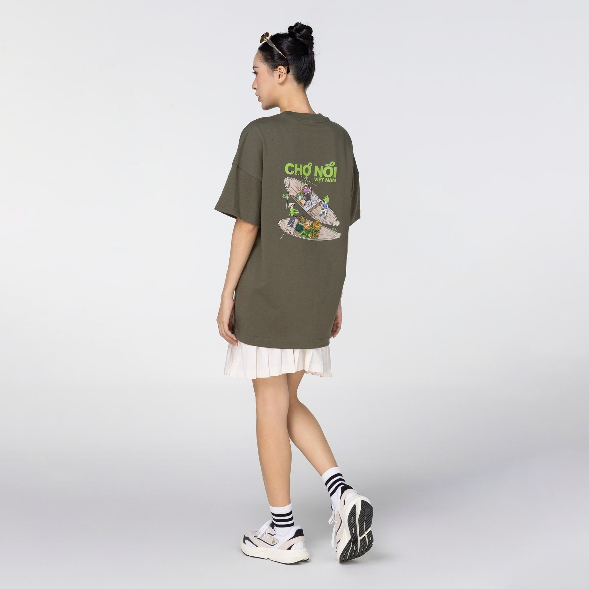  Áo T-shirt adidas Olive Strata Nam - KL0919 