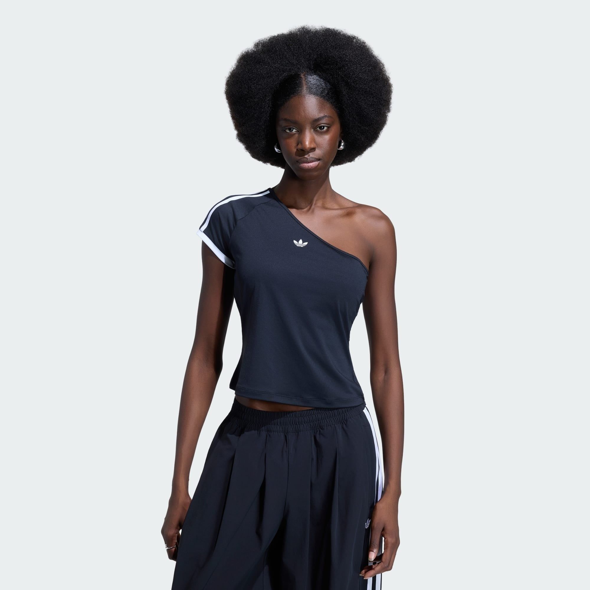  Áo T-shirt adidas Adilenium 5.0 Off-Shoulder Tee Nữ - KY5180 
