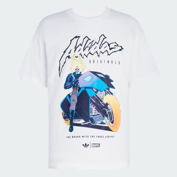  Áo T-shirt adidas Marvel Ghost Rider Oversize Nam - KS3195 