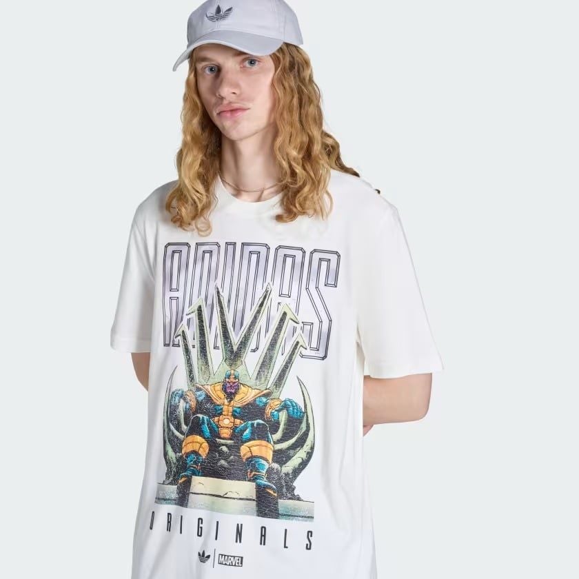  Áo T-shirt adidas Marvel Thanos Nam - KS3191 