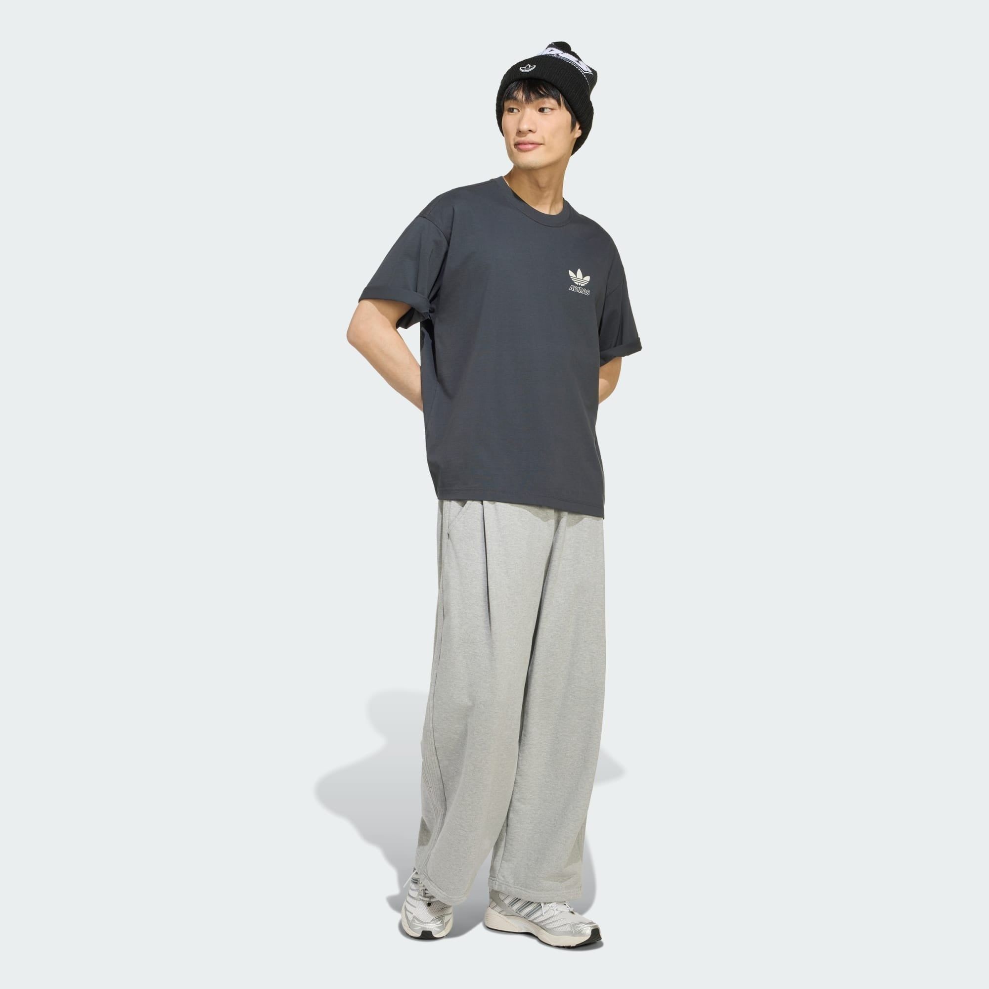  Áo T-shirt adidas Starts Logo Graphic Oversized Tee Nam - LC8562 