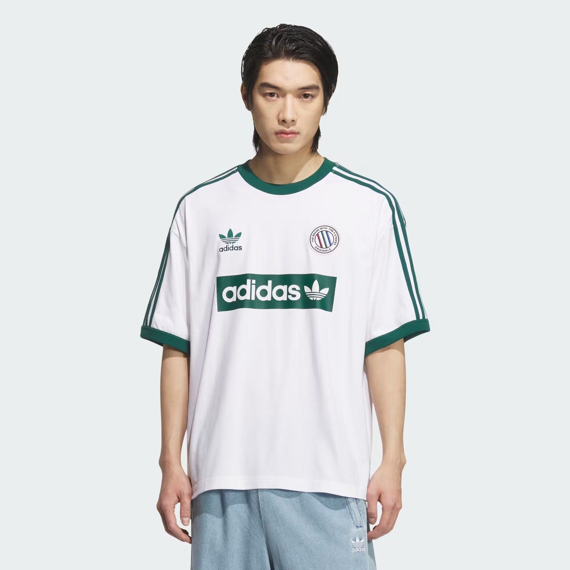  Áo T-shirt adidas Ringer Nam - KC2602 