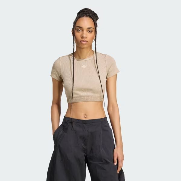 Áo crop top adidas Essentials Nữ - JW3577 