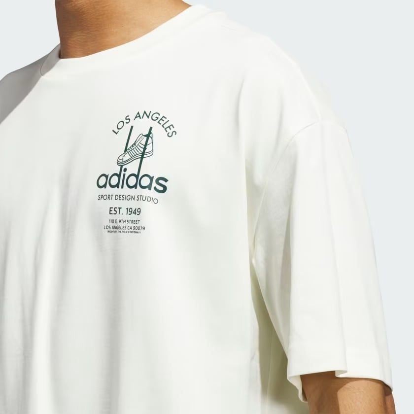  Áo T-shirt bóng rổ adidas Sports Design GFX Unisex - JW6643 
