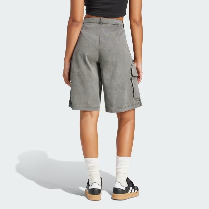  Quần short jean adidas Washed Cargo Jorts Nữ - JD0139 