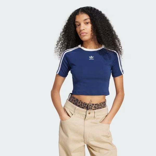  Áo Baby Tee adidas 3 sọc Nữ - JY4859 