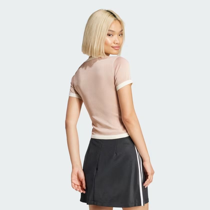  Áo T-shirt adidas 3 sọc Nữ - JJ0962 