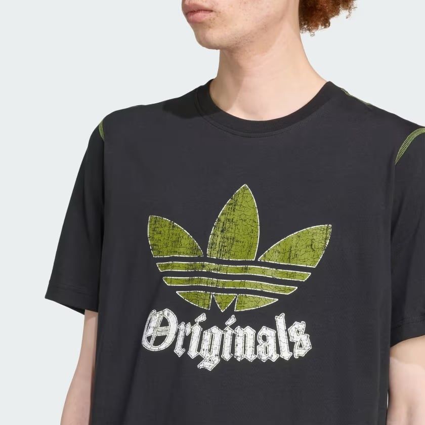  Áo T-shirt adidas Distressed Graphic Nam - JY2761 