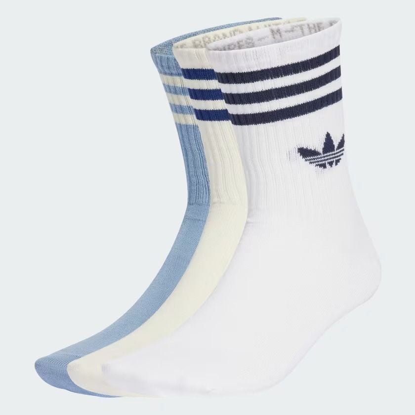  Tất cổ cao adidas 3 sọc 3P Unisex - JV7406 
