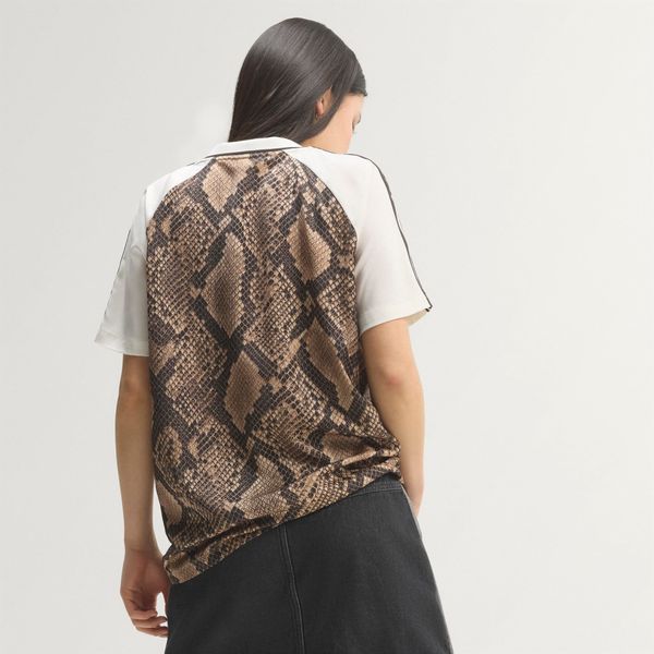  Áo T-shirt adidas Snake Print Satin Jersey Nữ - KX1897 