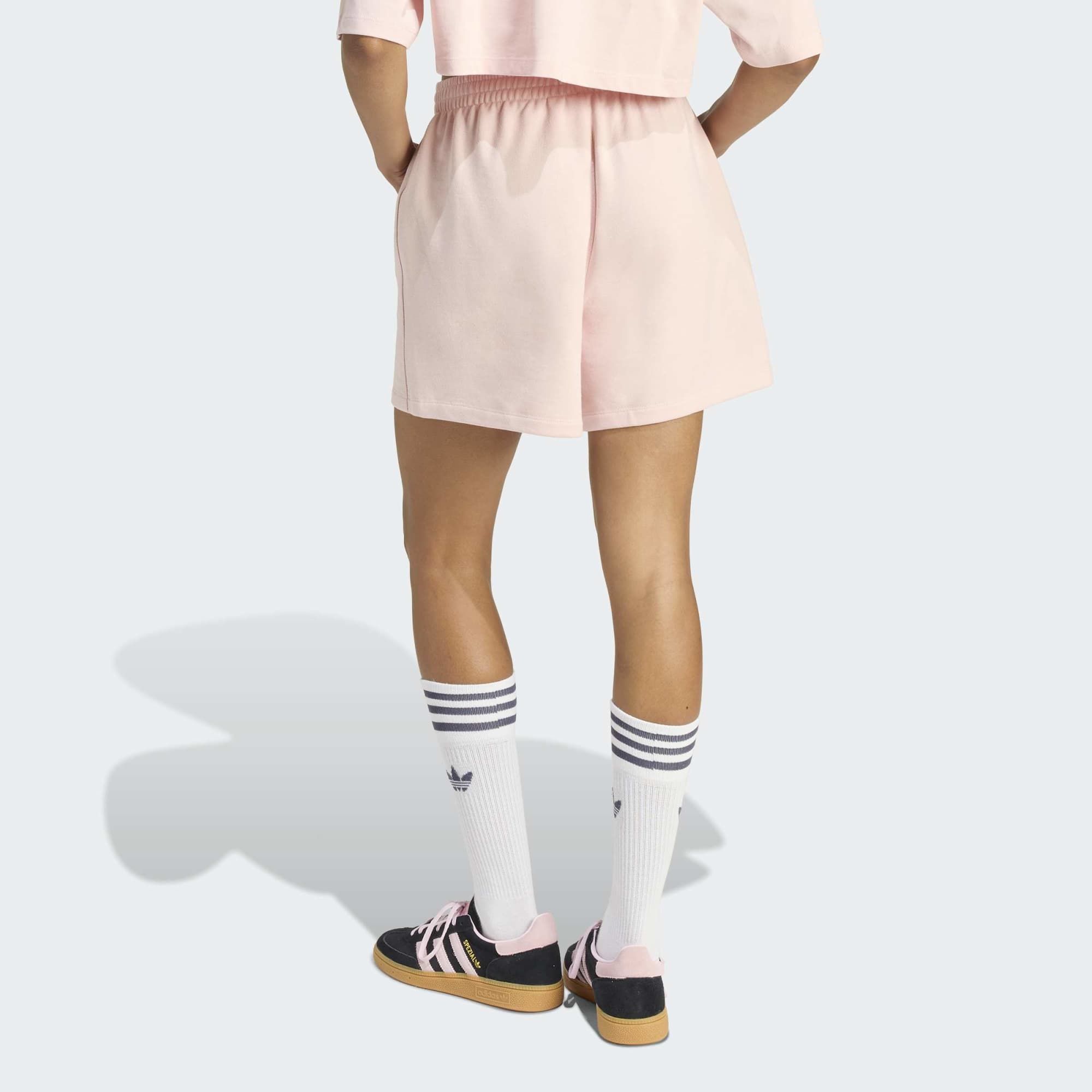  Quần short adidas Essentials French Terry Nữ - KC9154 