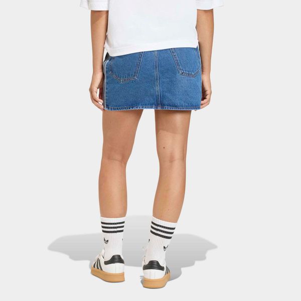  Chân váy adidas 3S Stripes Skirt Denim Nữ - KD2901 