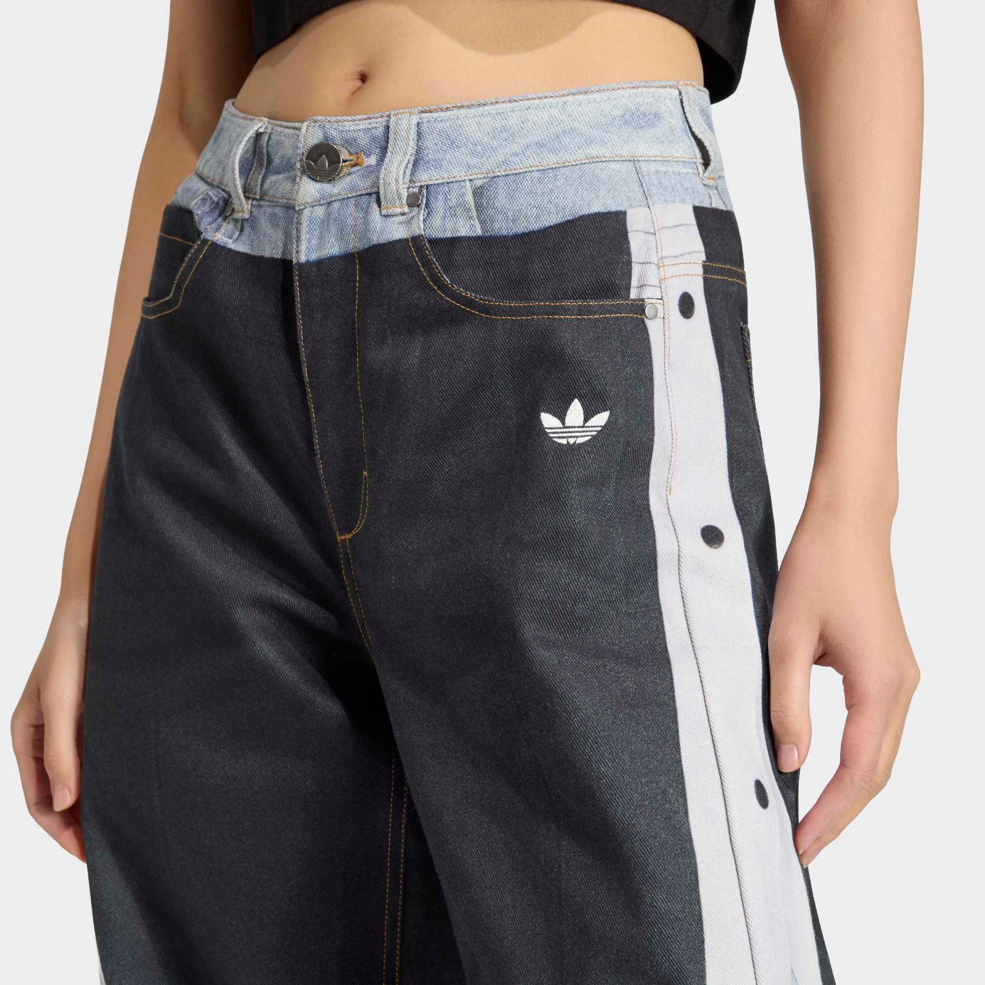  Quần dài adidas Vintage Adibreak Printed Dead Jeans Nữ - KW4516 