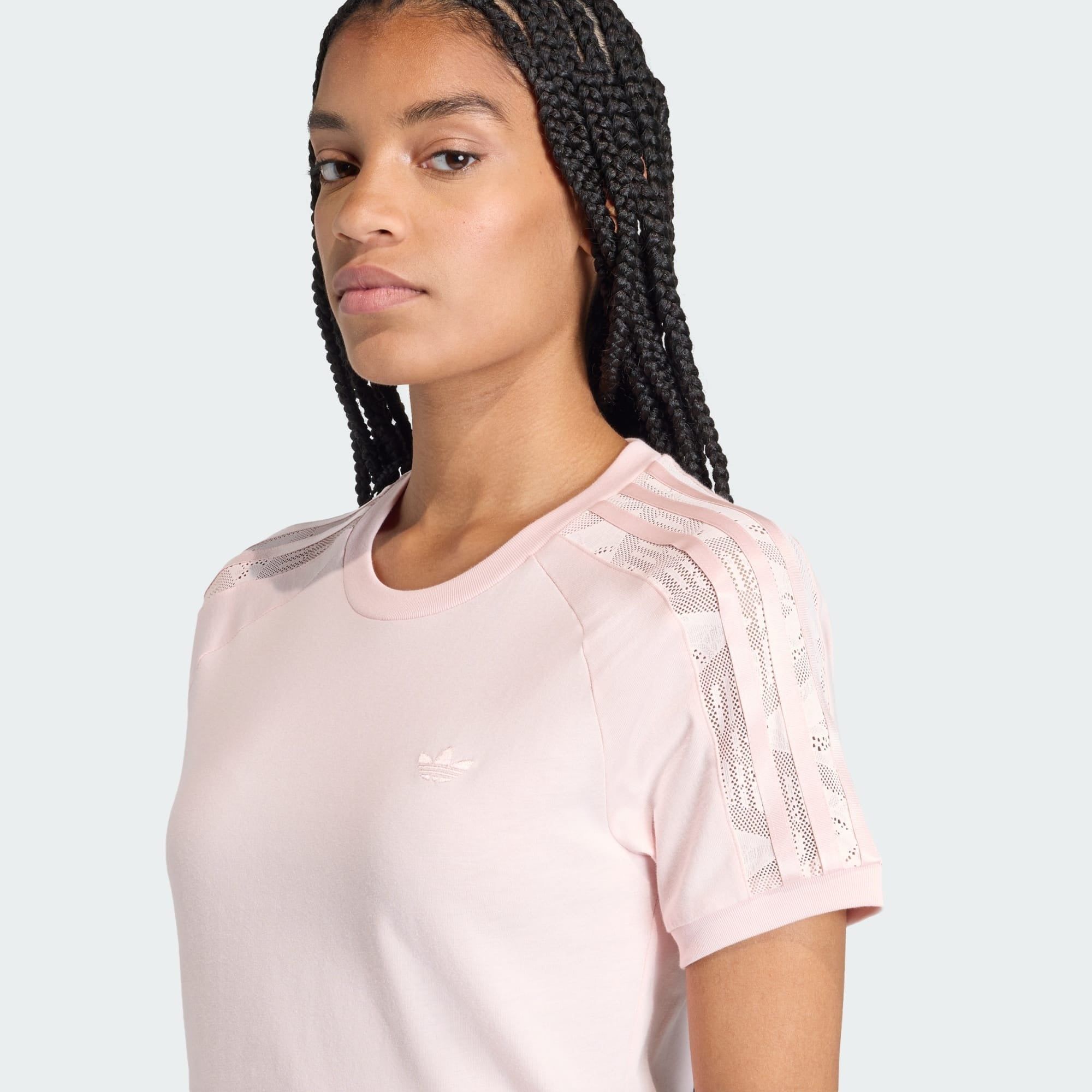  Áo T-shirt adidas Lace Cali Tee Nữ - KC6452 