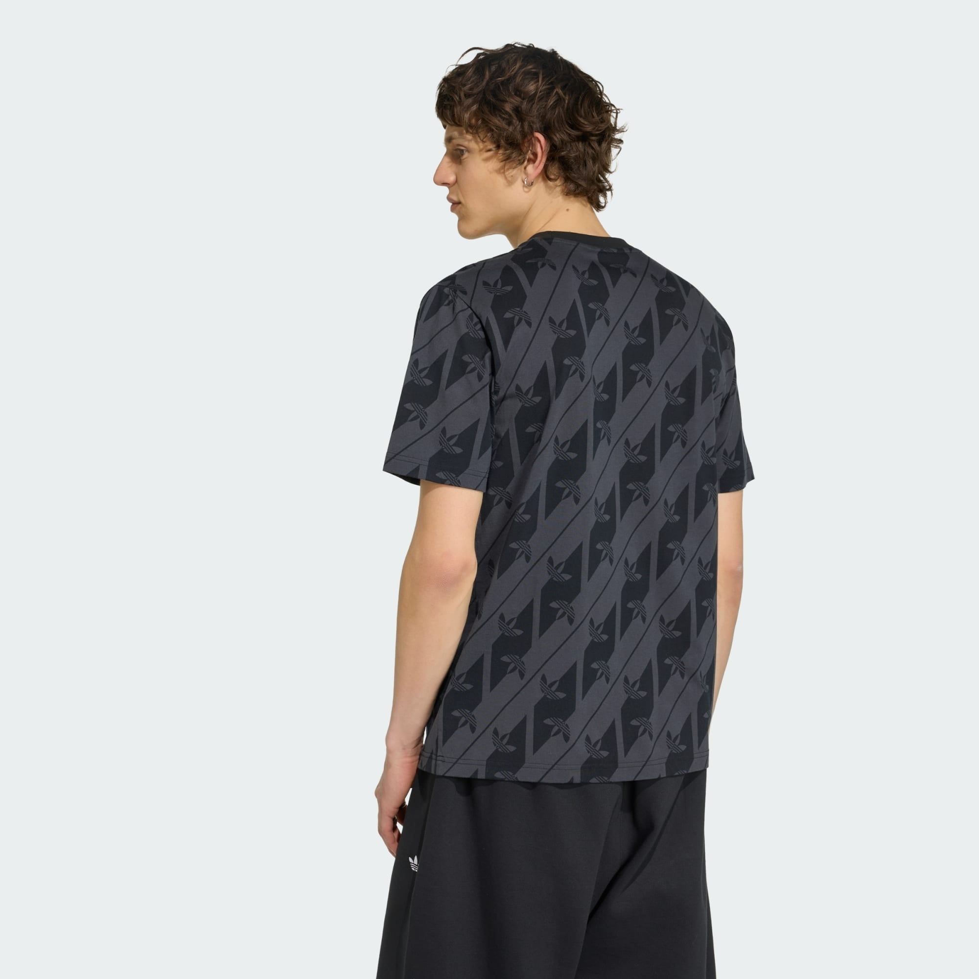  Áo T-shirt adidas Monogram AOP Tee Nam - KS1698 