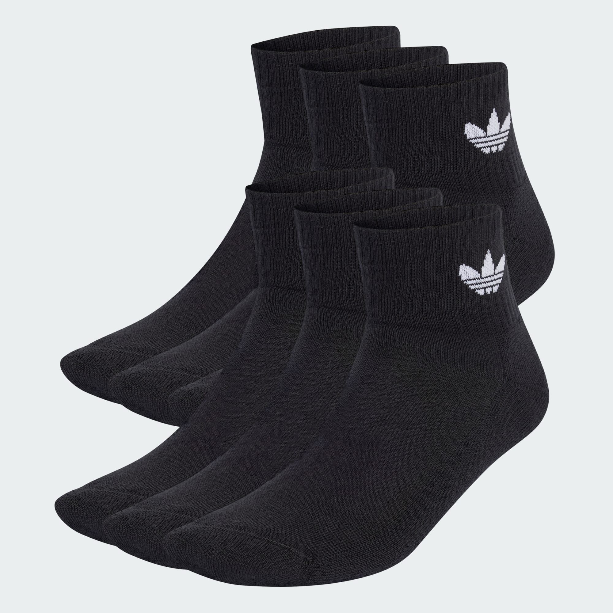  Tất thể thao cổ trung adidas 6P Unisex - IJ5626 