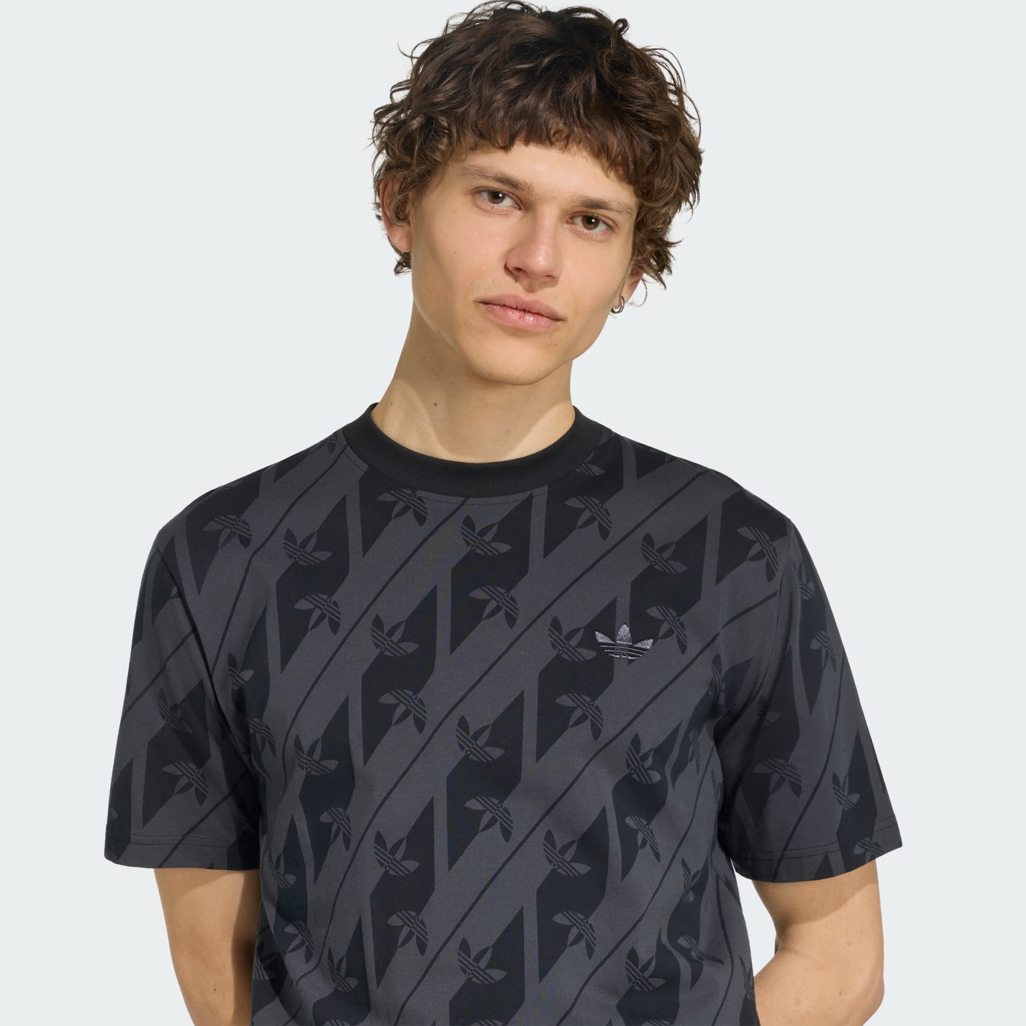  Áo T-shirt adidas Monogram AOP Tee Nam - KS1698 