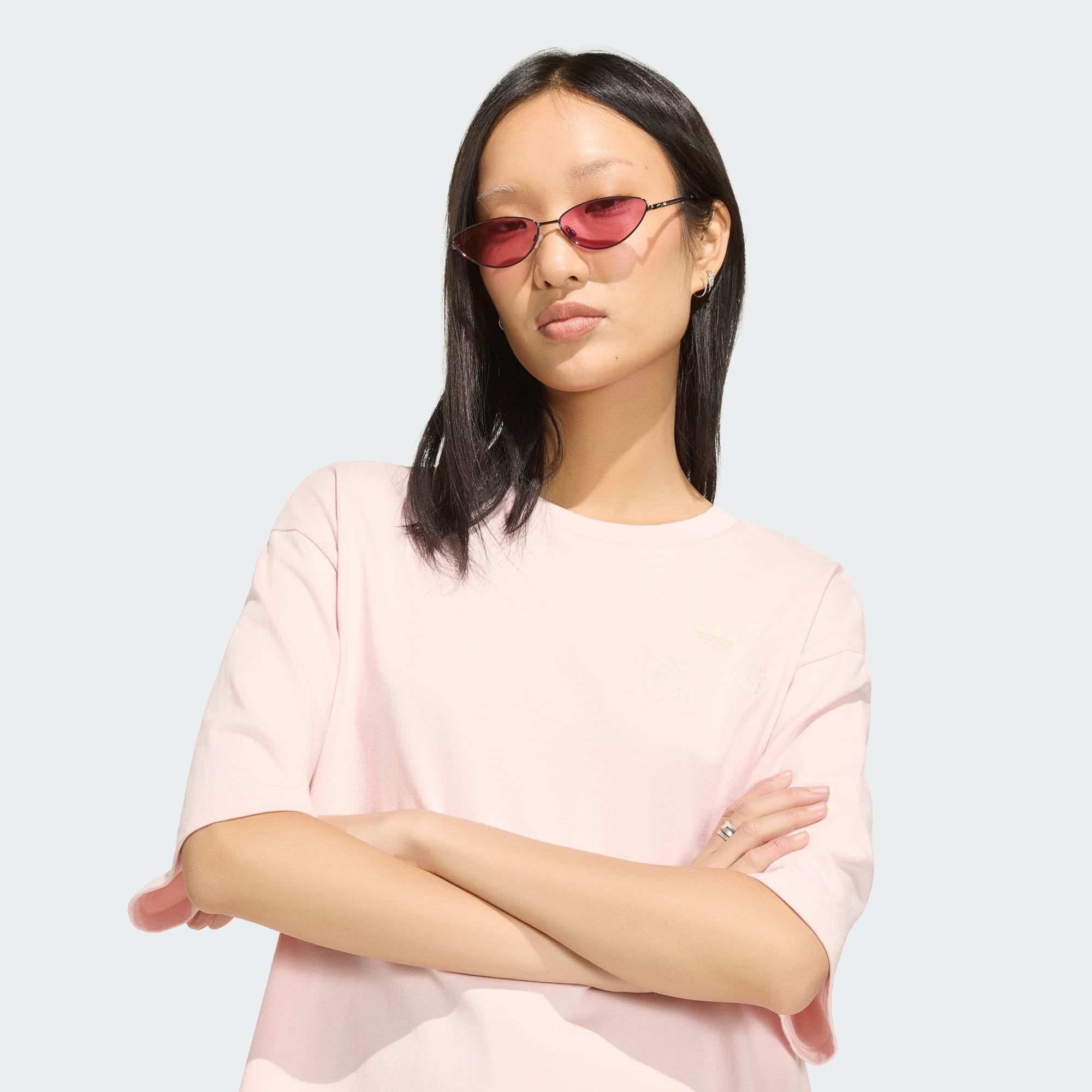  Áo T-shirt adidas Originals Summer Glow Graphics Tee Nữ - KY8143 