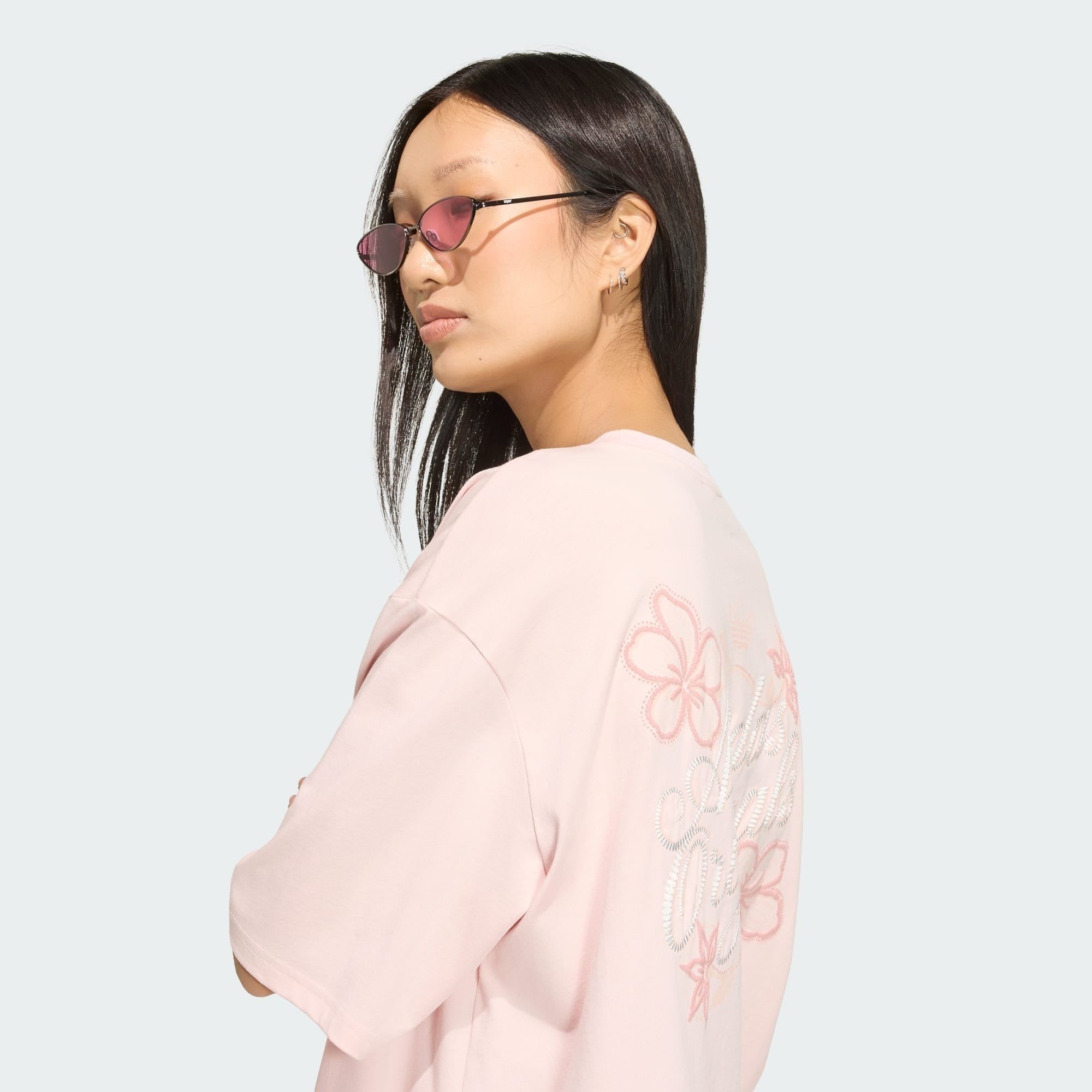  Áo T-shirt adidas Originals Summer Glow Graphics Tee Nữ - KY8143 