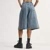  Quần Jorts Denim cạp vừa adidas Nữ - KQ6478 