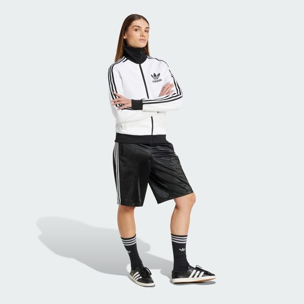  Quần Short dáng dài Firebird Adicolor adidas Nữ - JD0286 