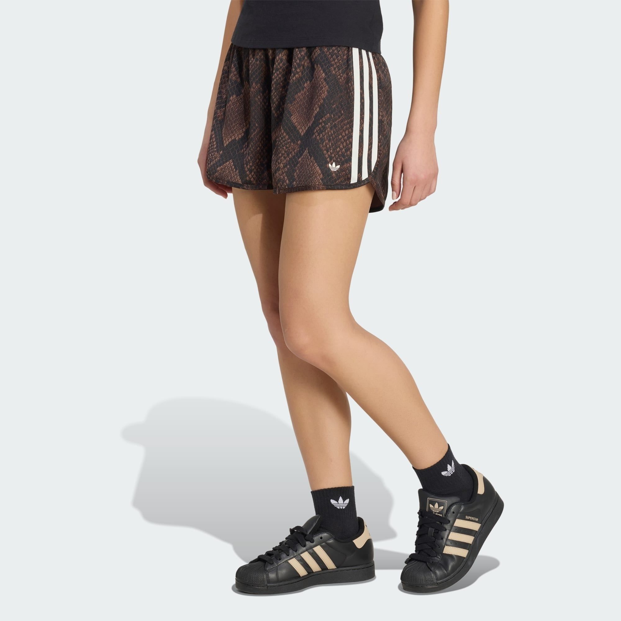  Quần short Satin Snake Print adidas Nữ - KX1896 