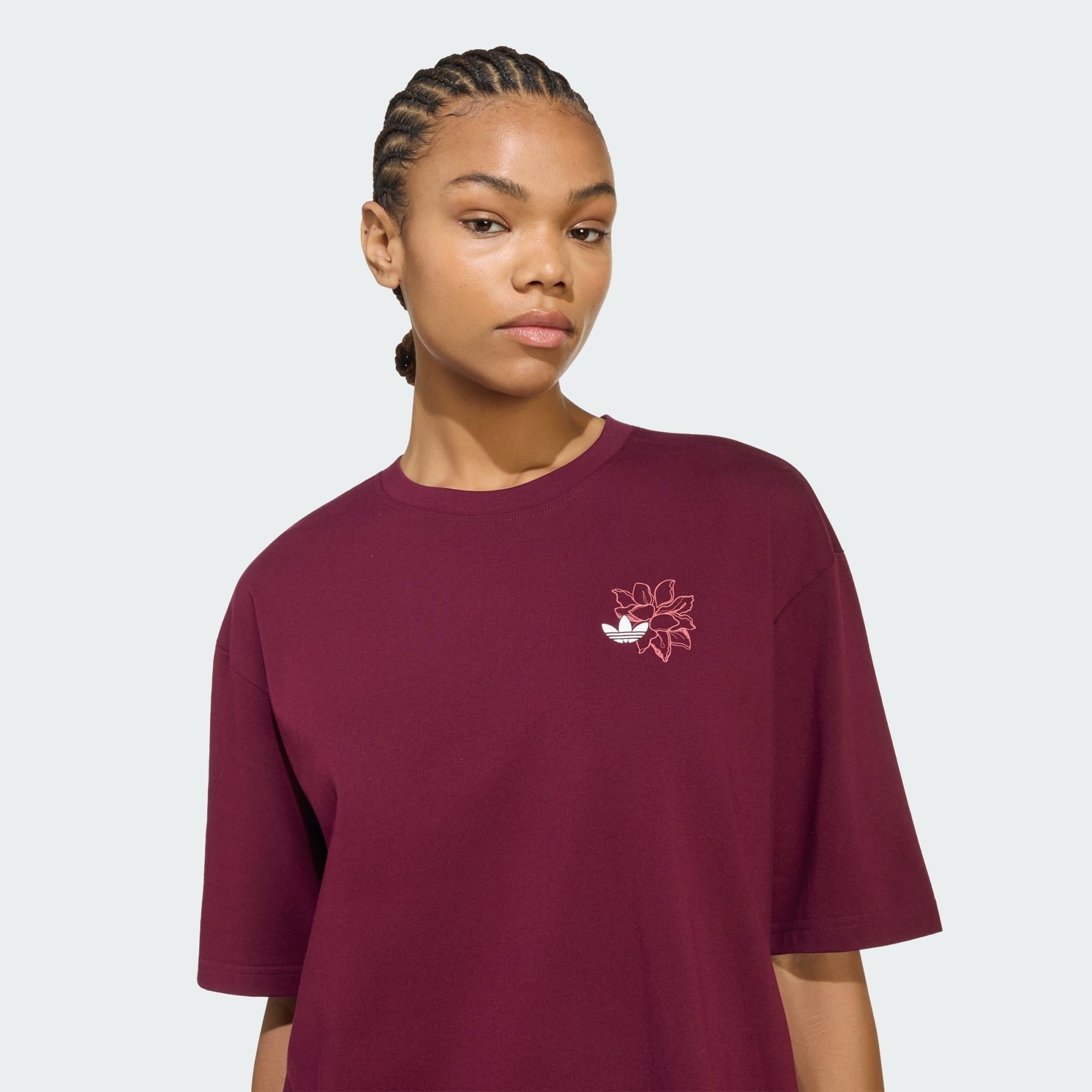  Áo T-shirt adidas Floral GFX Tee Nữ - KX1880 