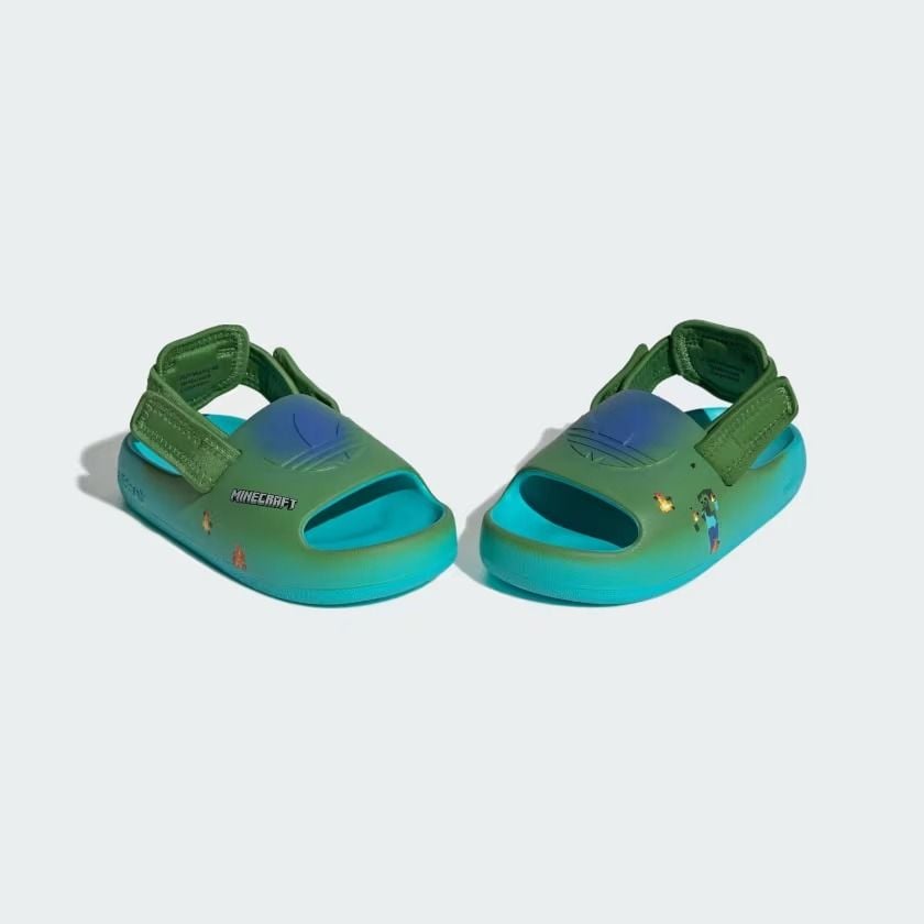  Dép sandal trẻ em adidas Adifom Adilette X Minecraft Unisex - JQ6465 