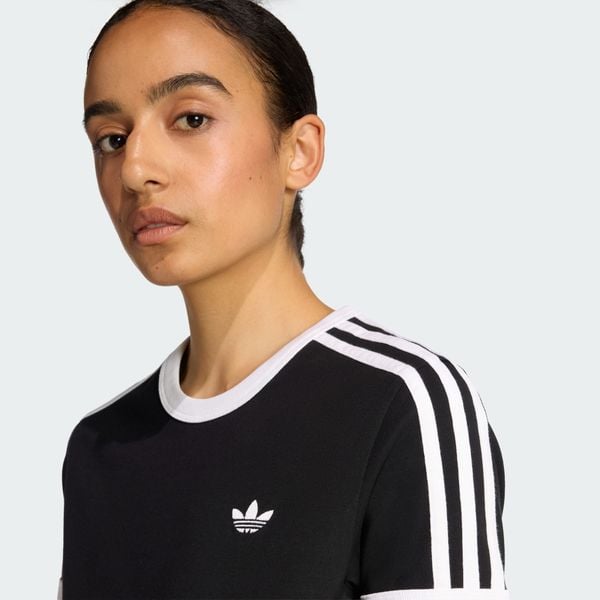 Áo T-shirt adidas 3-Stripes Slim Tee Nữ - KD7980 