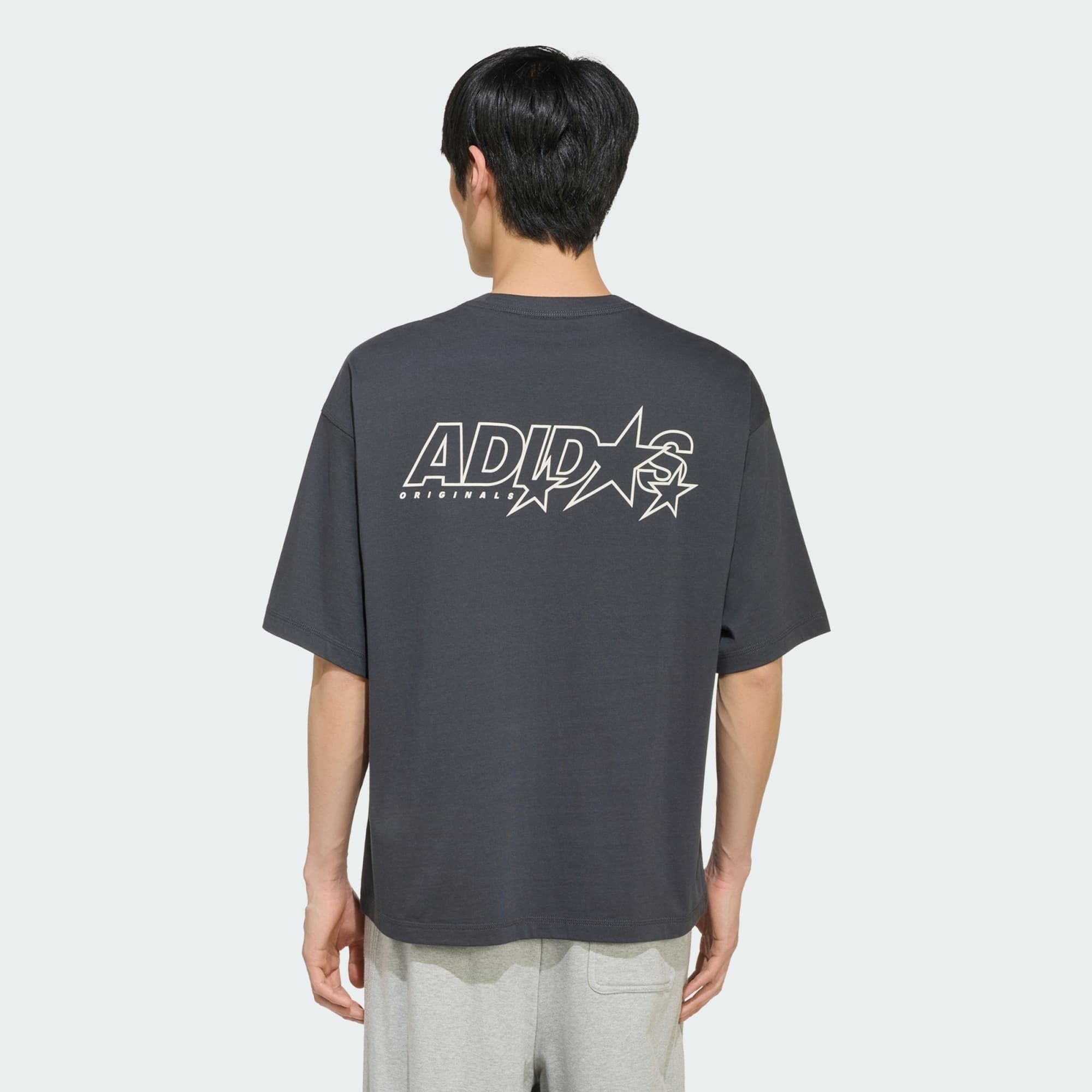  Áo T-shirt adidas Starts Logo Graphic Oversized Tee Nam - LC8562 