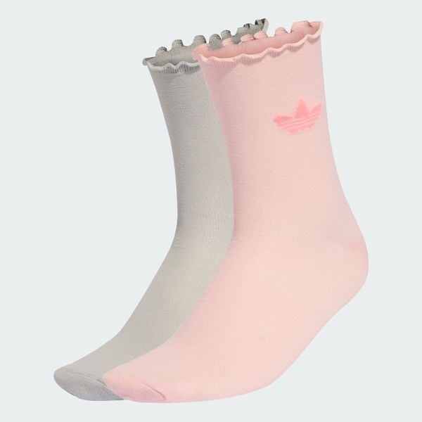  Tất thể thao adidas Ruffle Sock 2P Nữ - KD0964 