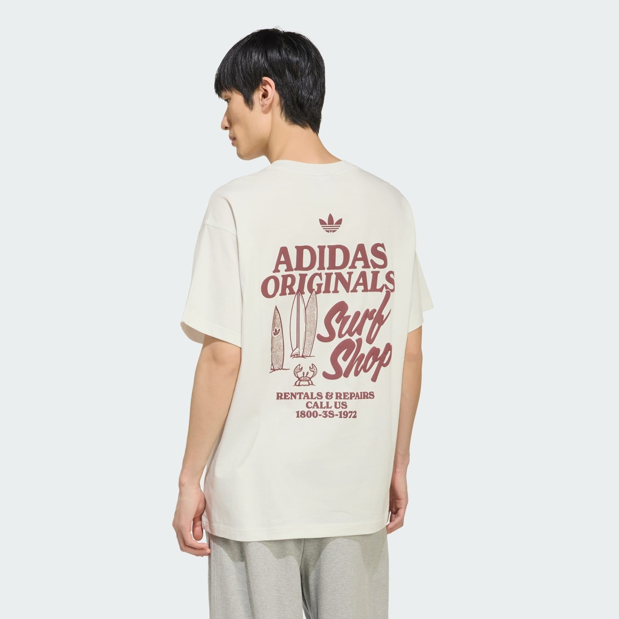  Áo T-shirt adidas Surf Shop Graphic Oversized Tee Nam - LC8568 