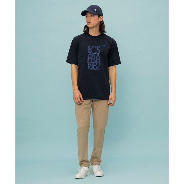  Áo T-Shirt nam le coq sportif QMMXJA01V-NV 