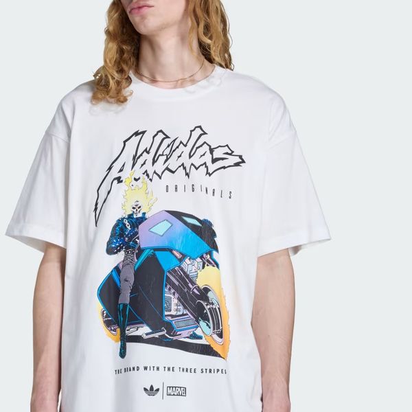  Áo T-shirt adidas Marvel Ghost Rider Oversize Nam - KS3195 