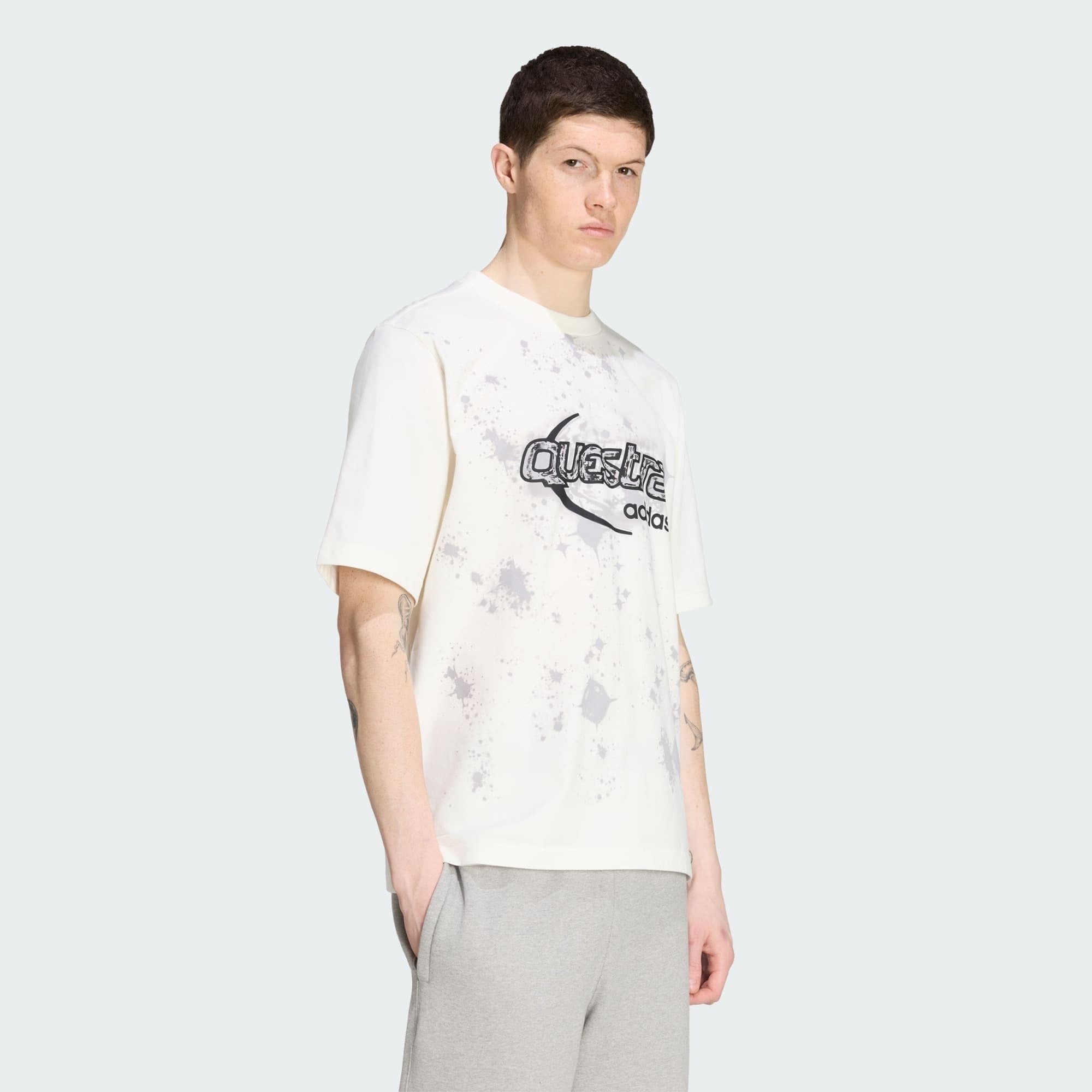  Áo T-shirt adidas Adilenium Season 5 Questra Graphic Tee Nam - KX4842 