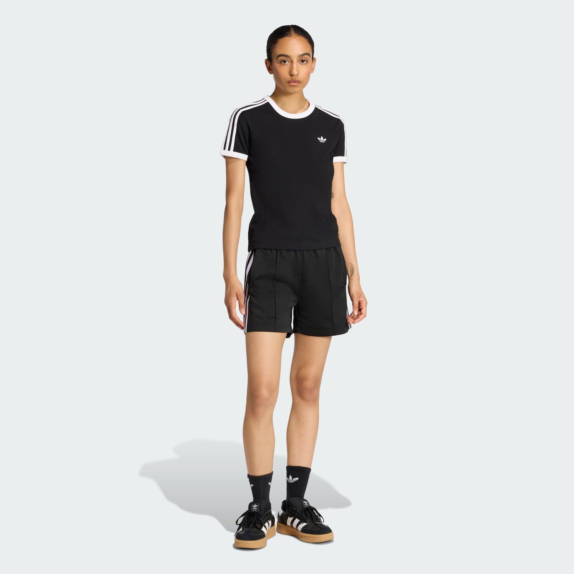  Áo T-shirt adidas 3-Stripes Slim Tee Nữ - KD7980 